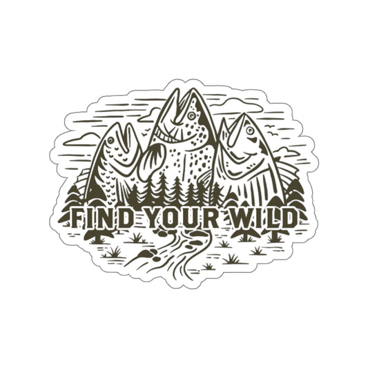 "Find Your Wild" Vinyl Sticker