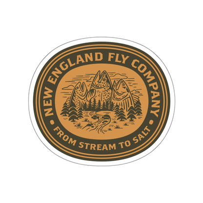 "Stream to Salt" Vinyl Sticker - Forest