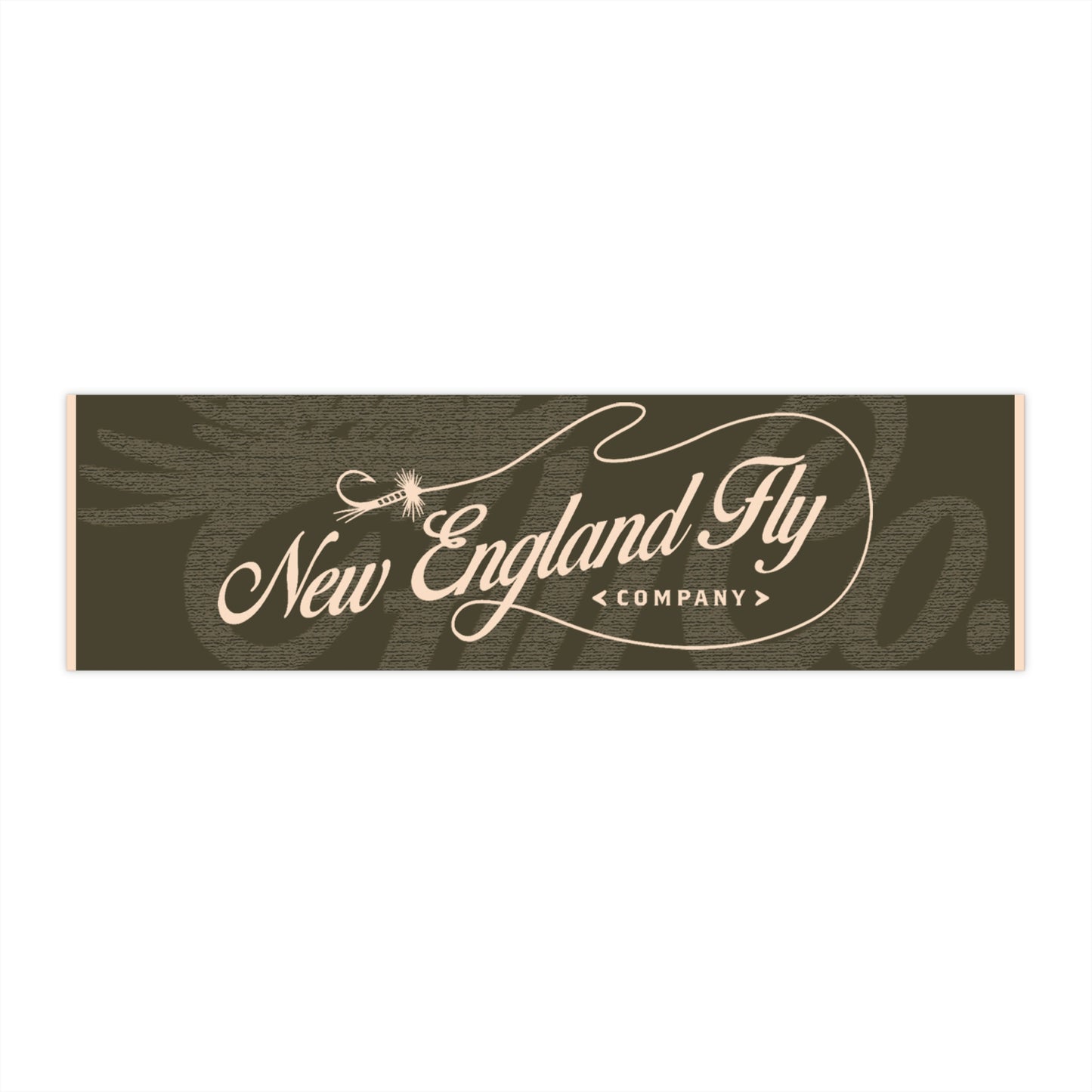 New England Fly Company Bumper Sticker - Forest