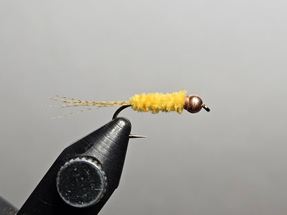 Maple syrup fly pattern, a New England pond classic invented by Maine angler and tyer Alvin Theriault, tied by New England Fly Company