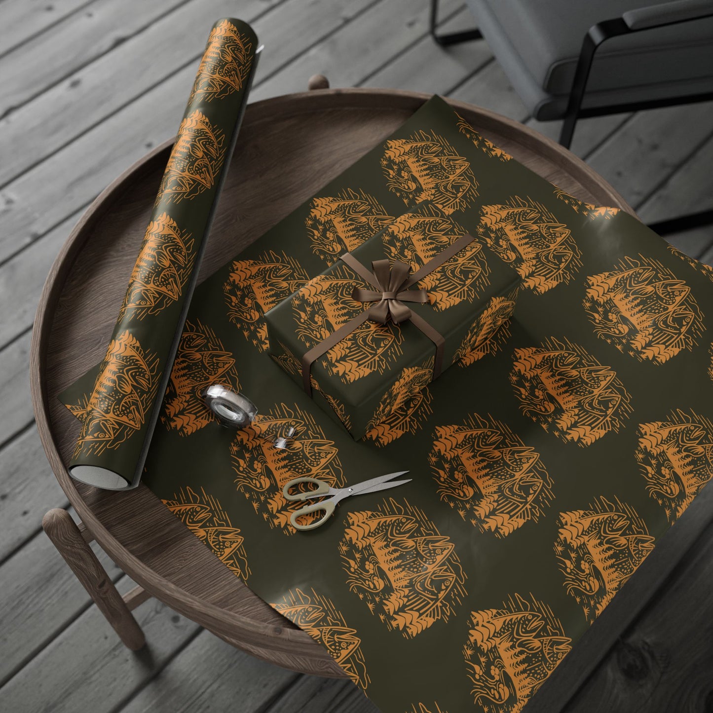 LIMITED RUN - "Maine's Fish Mountains" Wrapping Paper