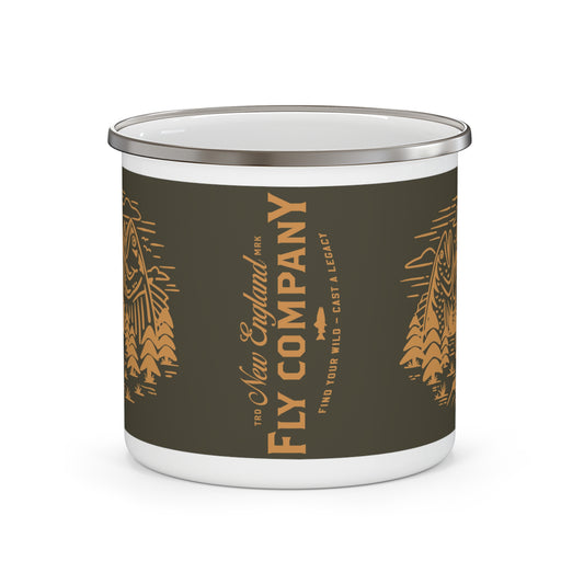 Enamel Camp Mug - Forest